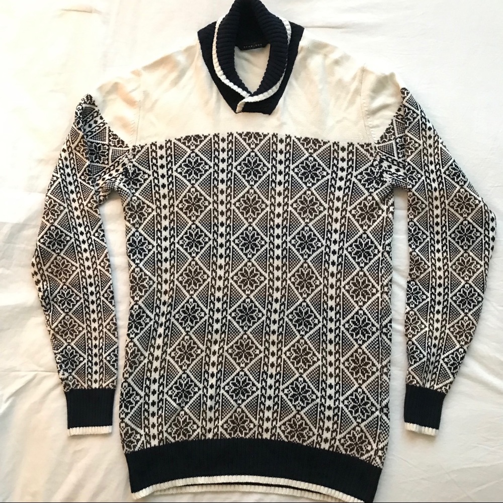 Men’s Sean John Shawl Collar Sweater